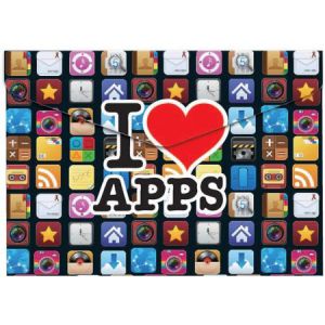 Koperta na zatrzask Panta A5 Apps